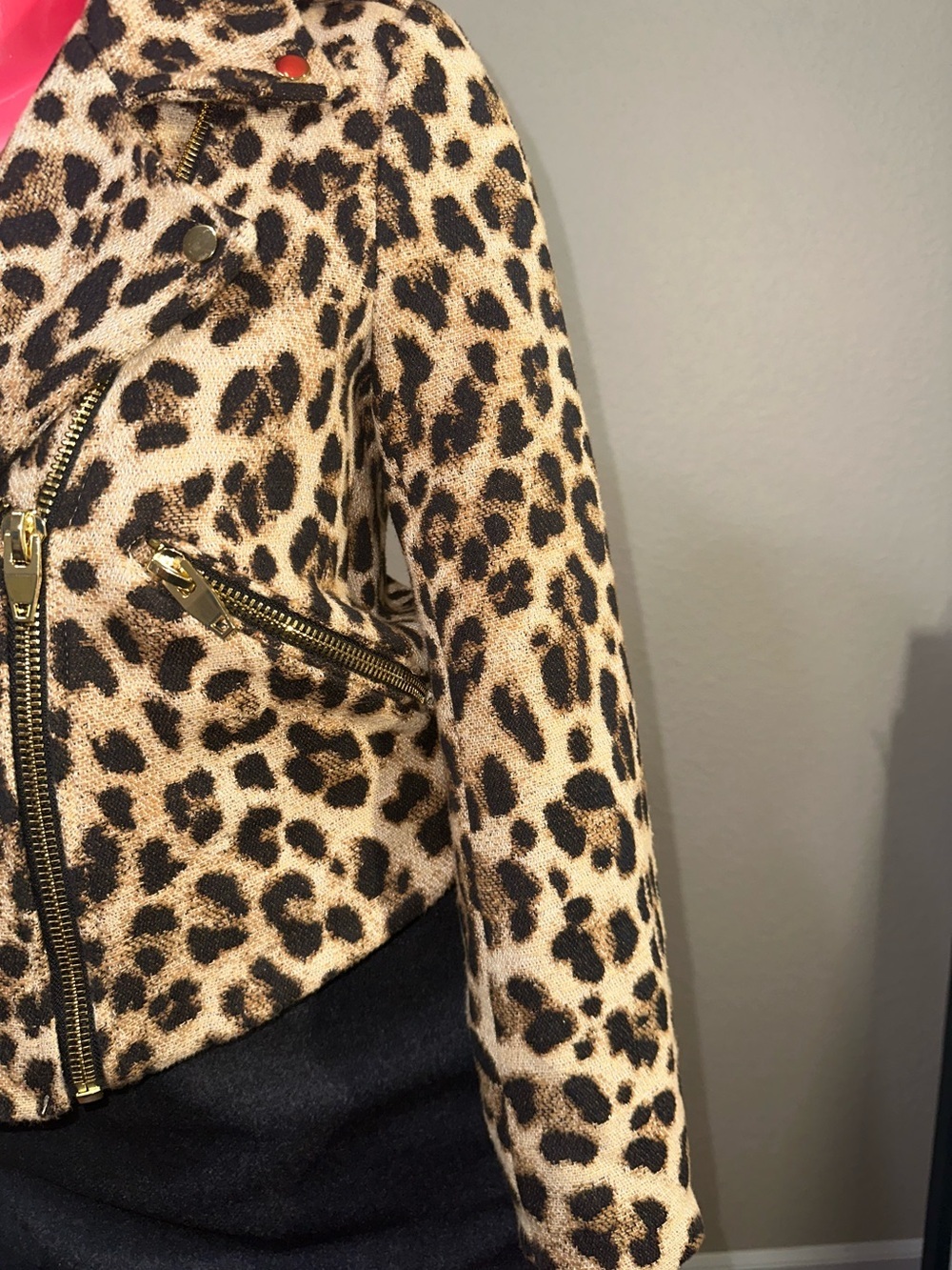 Zara Leopard-Print Jacket - Picture 8 of 9
